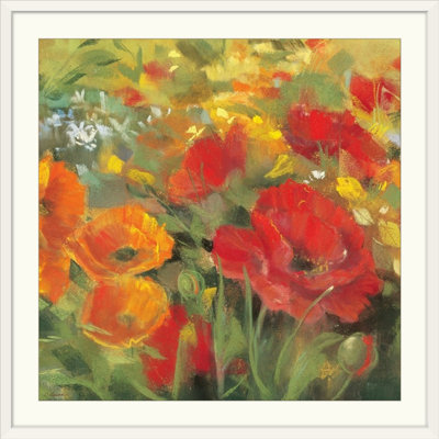 " Oriental Poppy Field I " by Carol Rowan