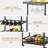Wood Bar Cart