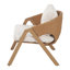 Ensemble de chaises de patio en rotin avec coussins l 27 po x P 39,5 po x H 16,5 po Christopher Knight Home