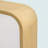 4-Door Curved Corner Design Wavy Door Panel Cabinet With Adjustable Shelves, Suitable-1796307276