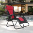 Chaise inclinable zéro gravité avec coussin