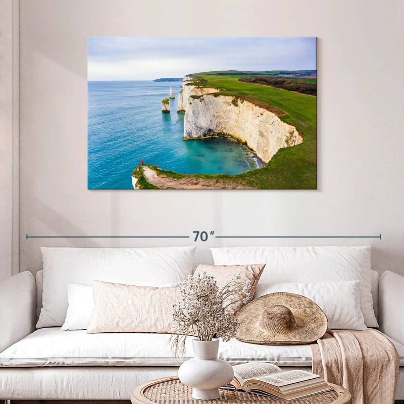 Gillard Old Harry Rocks Cliff, H 30 po x l 45 po
