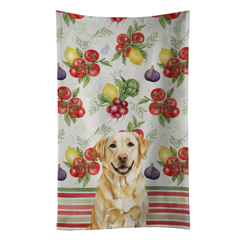 Serviette de cuisine jaune Labrador Retriever, Yellow Labrador Retriever