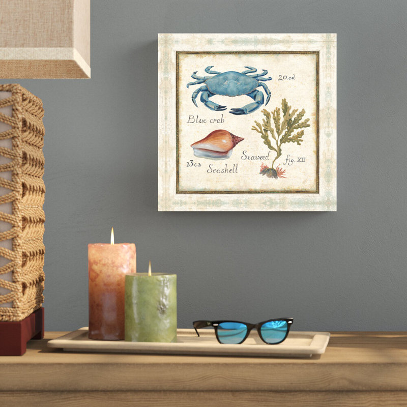 «Oceanographie IV» par Daphne Brissonnet, impression sur toile tendue, H 12 po x l 12 po