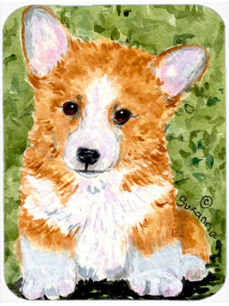 Planche à découper en verre caroline trésors corgi