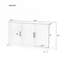 Armoire de rangement avec tablette réglable-1540510961