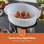 Geepas 3-Tier Food Steamer, 12L Capacity Electric Vegetable Steamer