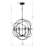 6 - Light Outdoor Chandelier