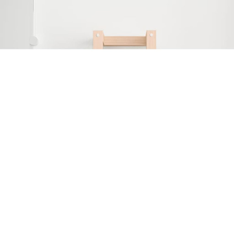 Porte-serviettes mural Betina, Brun