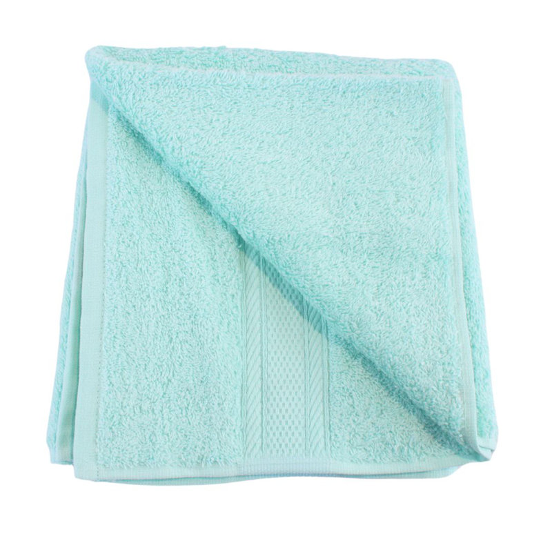 100% Cotton Hand Towel, Aqua