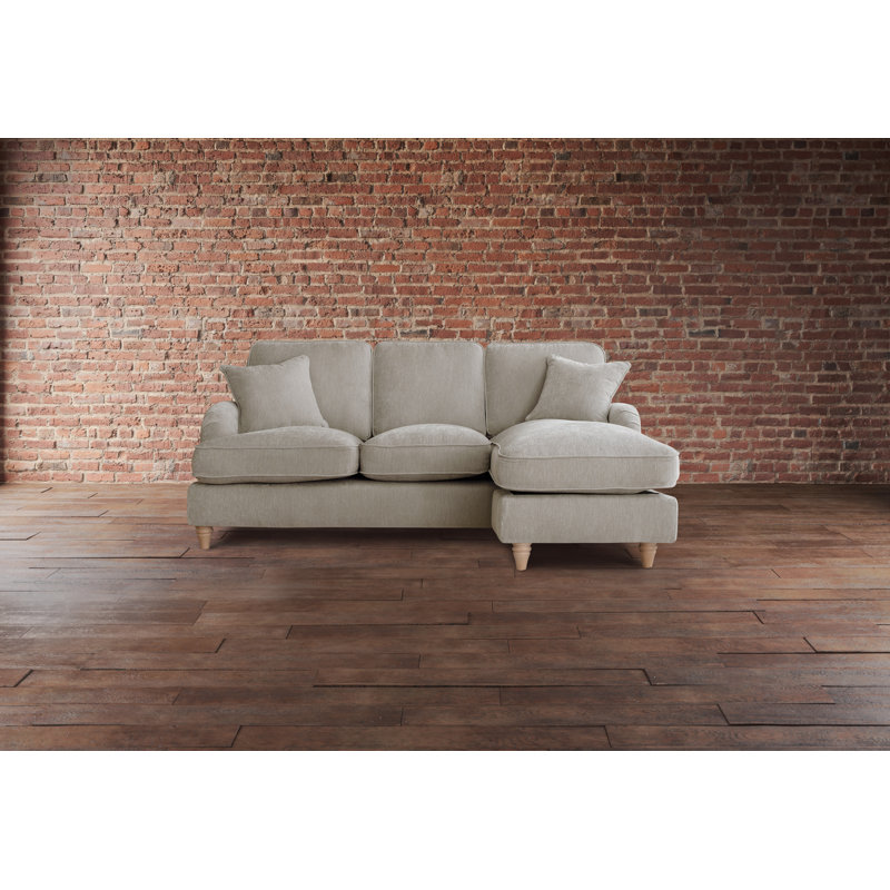 Galilee Right Hand Facing Chaise Sofa, Putty