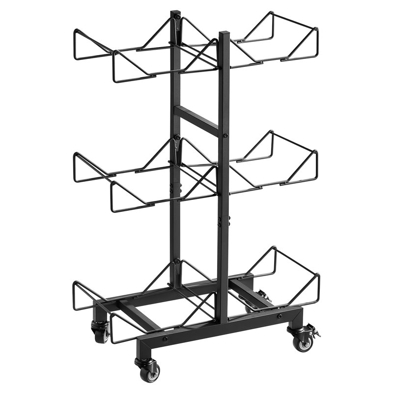 56 cm W Storage Rack, 84.5cm H x 56.1cm W x 26.5cm D, Black
