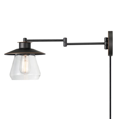 Burmaster Plug-in Armed Sconce