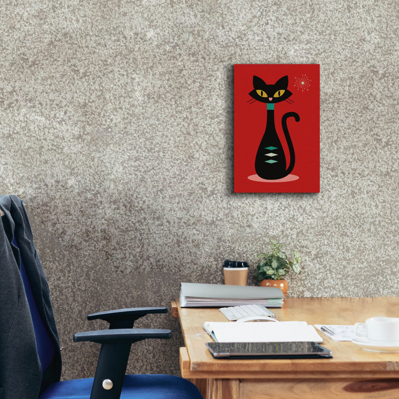 «Ermilo Mid Century Modern 7 on Canvas» par Gary Williams, reproduction, H 18 po x l 12 po x P 0,75 po
