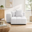 Chaise rembourrée en tissu de lin Kay-2114177200