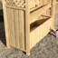 Solid Wood Outdoor Bench