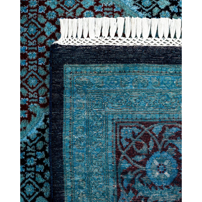 Fine Vibrance One-of-a-Kind 9' 1" X 12' 5" Hand Knotted Area Rug