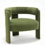 Fauteuil d'appoint en velours pour le salon-670499388