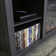 Kneeland 58" Open Storage Media Console with Electric Fireplace
