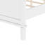 Lit plateforme Mid-Century en bois avec tête de lit et lattes en bois-114265489-114265486