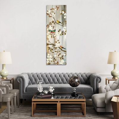 Bloom II 1 Piece Wrapped Canvas Panoramic Wall Art