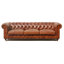 Paris Club Genuine Leather Chesterfield Sofa-121429801