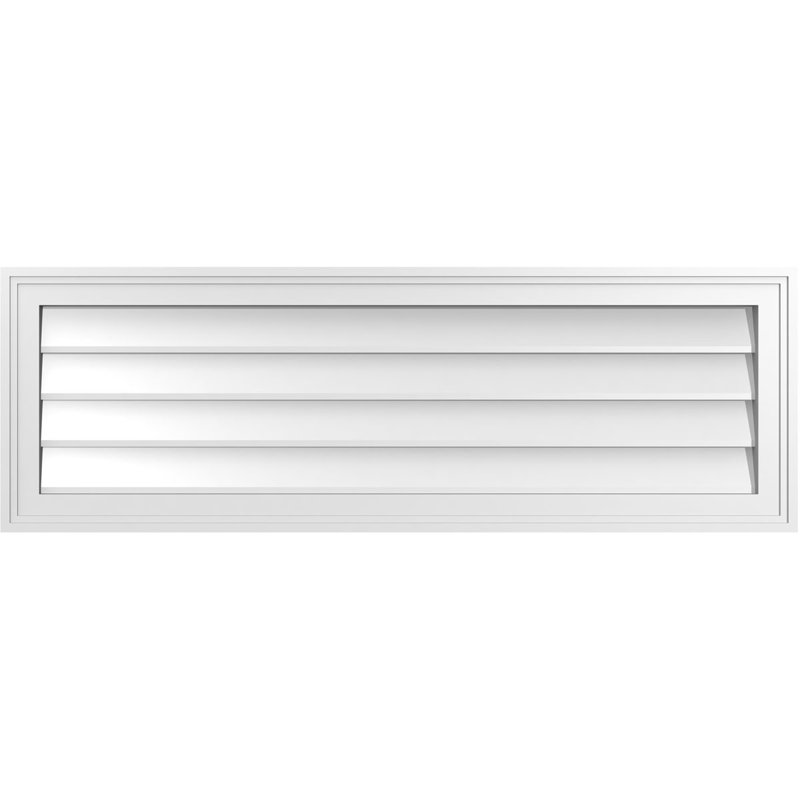 Cadre en brique, brun clair apprêté, H 14 po x l 42 po x P 1,5 po