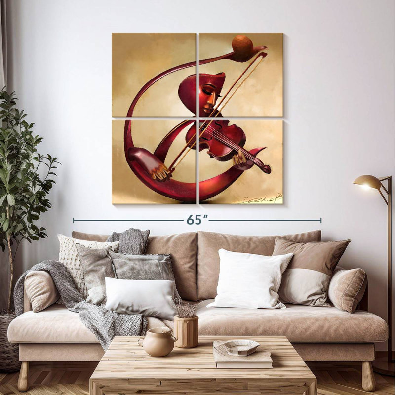 Leisha Ethereal Strings, 45'' H x 45'' W