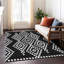 Tapis intérieur / extérieur rectangulaire 1 pi 8 po x 2 pi 6 po avec envers antidérapant-18263259