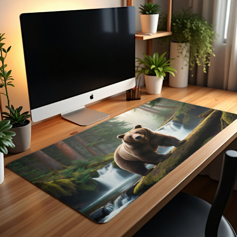 Polyester Desk Pad, 31.5x15.5