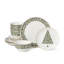 Evergreen 12-Piece Dinnerware Set