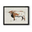 Terre Cotta Steer IV, reproduction encadrée de qualité supérieure - prête à être accrochée-828617482-828617484-828627942