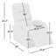 Fauteuil inclinable de cinéma maison inclinable réglable-1667910143