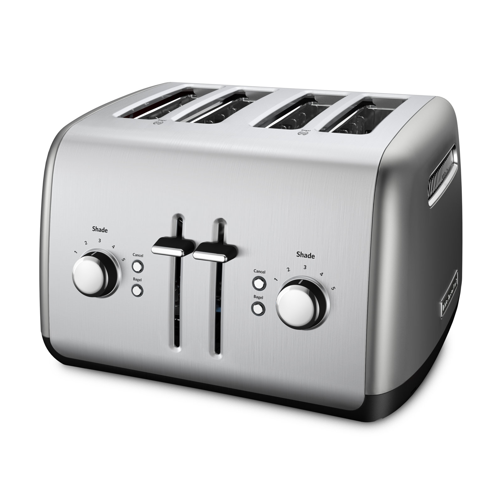 KitchenAid® 4-Slice Toaster with Manual High-Lift Lever, Contour Silver