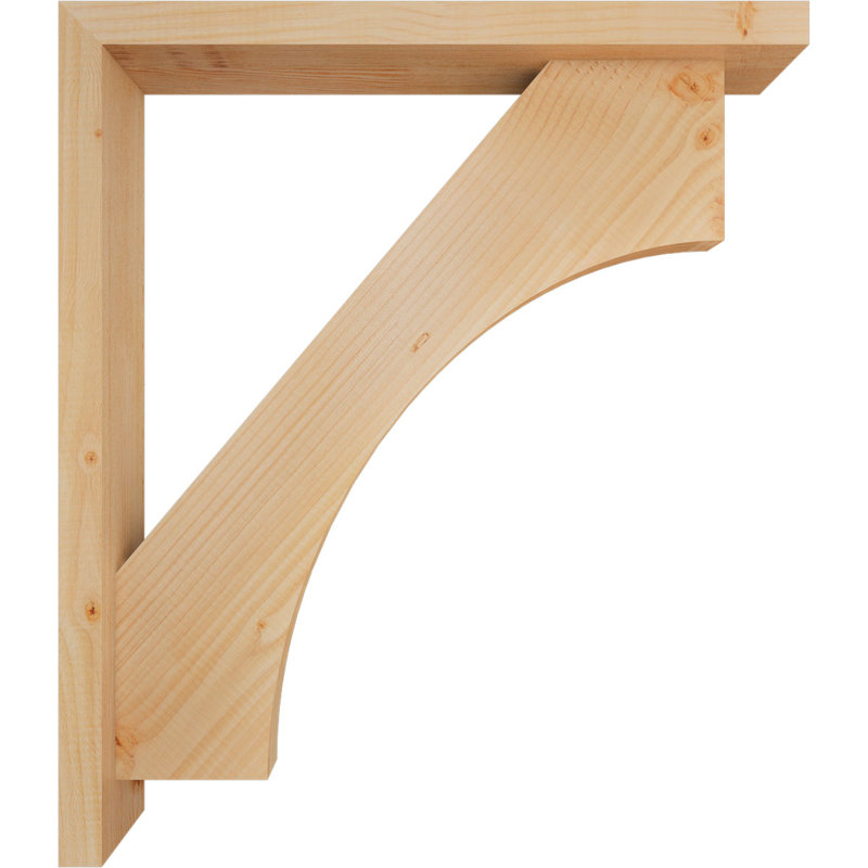 Support Westlake Block avec support décalé, 30 x 26, Sapin Douglas de l 3 1/2 (lisse)