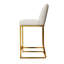 Chaises de salle à manger modernes (2) - blanc, avec sièges. Fabriqué à partir de matériaux de qualité supérieure pour la longévité. Réglages fonctionnels multiples. Facile à nettoyer et à installer. Coussinets équipés. Rembourrage peu encombrant.
