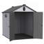 XWT012-1 Remise de rangement en plastique 6 * 8Ft pour grand jardin
