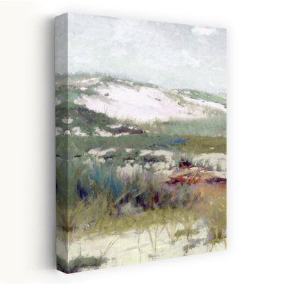 Bord de mer, brise Ii, peinture de paysage, art impressionniste, art côtier, art de la nature, contemporain