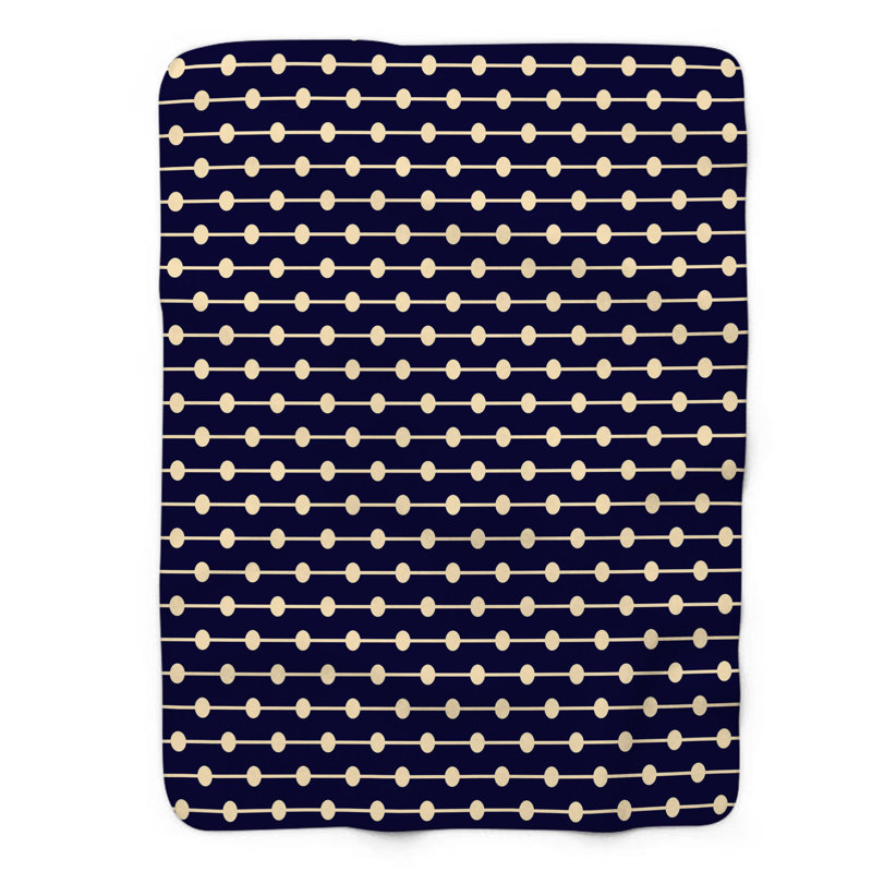 Rétro arc chromatique - couverture Sherpa de qualité supérieure 1 pièce, Grand lit