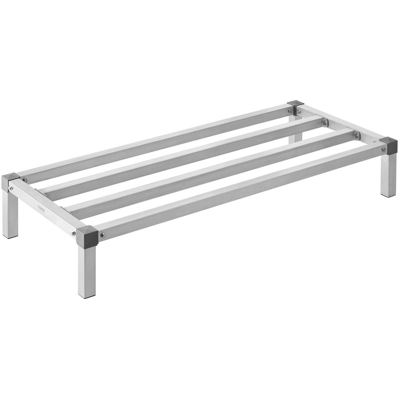 Aluminum Storage Rack, 20.3cm H x 121.9cm W x 50.8cm D