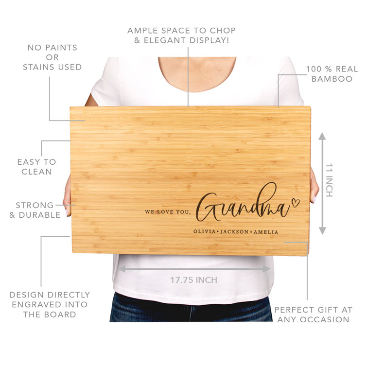 Grandma's Kitchen  Personalized Cutting Boards - Etchey