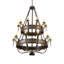 Lustre transitionnel 20 lumières Costello de 56 po de largeur Costello
