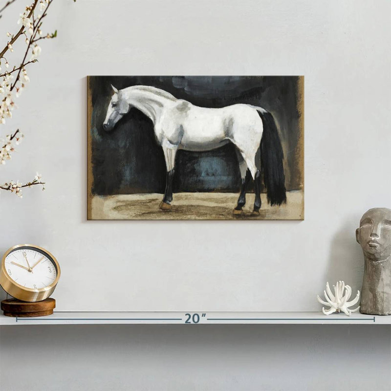Equestrian Studies II, 8" H x 12" W