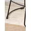 Adhitya Counter Stool with Metal Frame