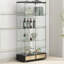 Vitrine moderne en verre avec grands tiroirs-228571910
