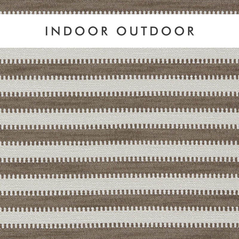 Ocala Stripe, Chocolate/Taupe