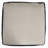 18" Black 100% Cotton Ottoman