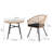 4-Person Wicker Patio Dining Set with Cushions