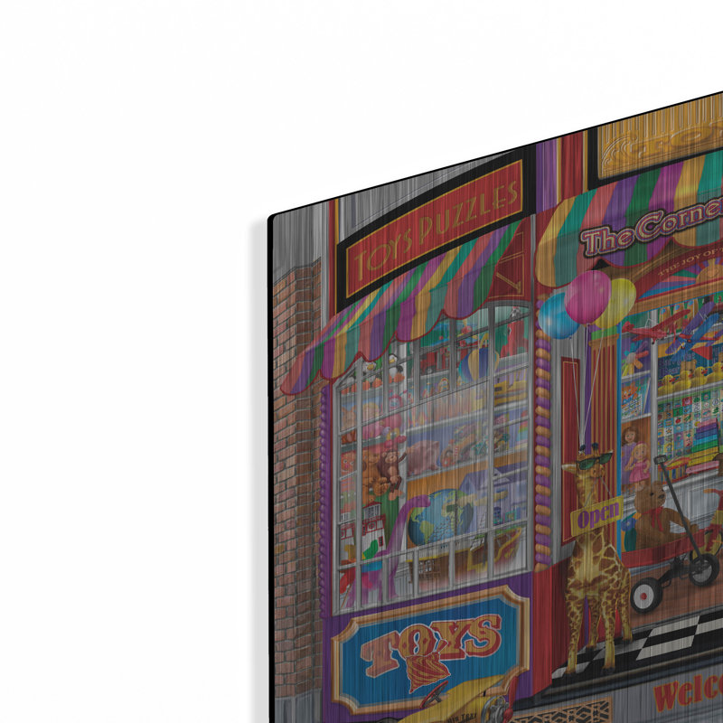 «Corner Toy Shop» par Bigelow Illustration, H 16 po x l 12 po