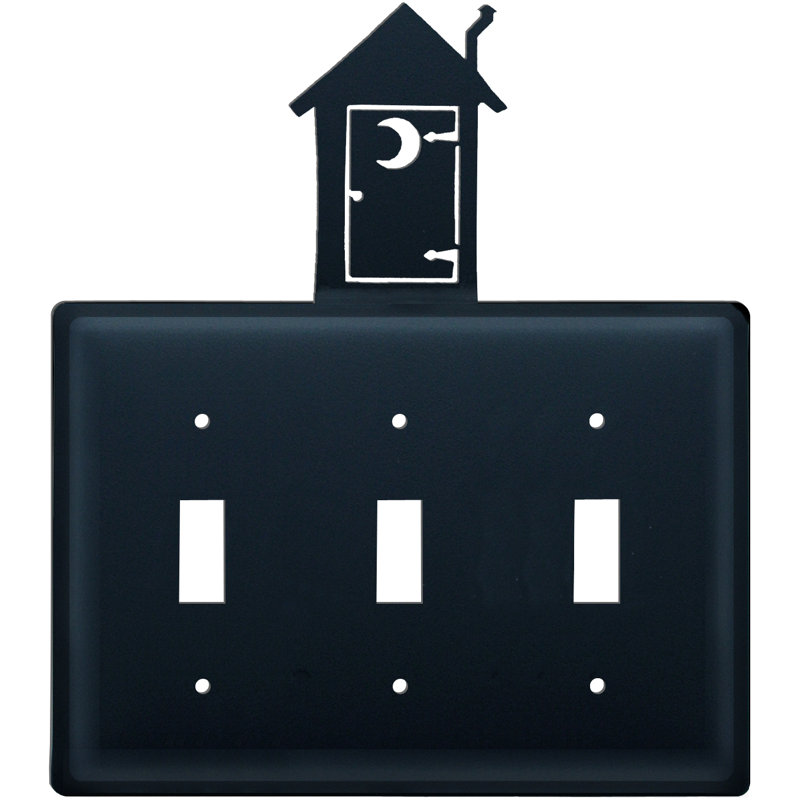 Outhouse 3-Gang Toggle Light Switch Wall Plate